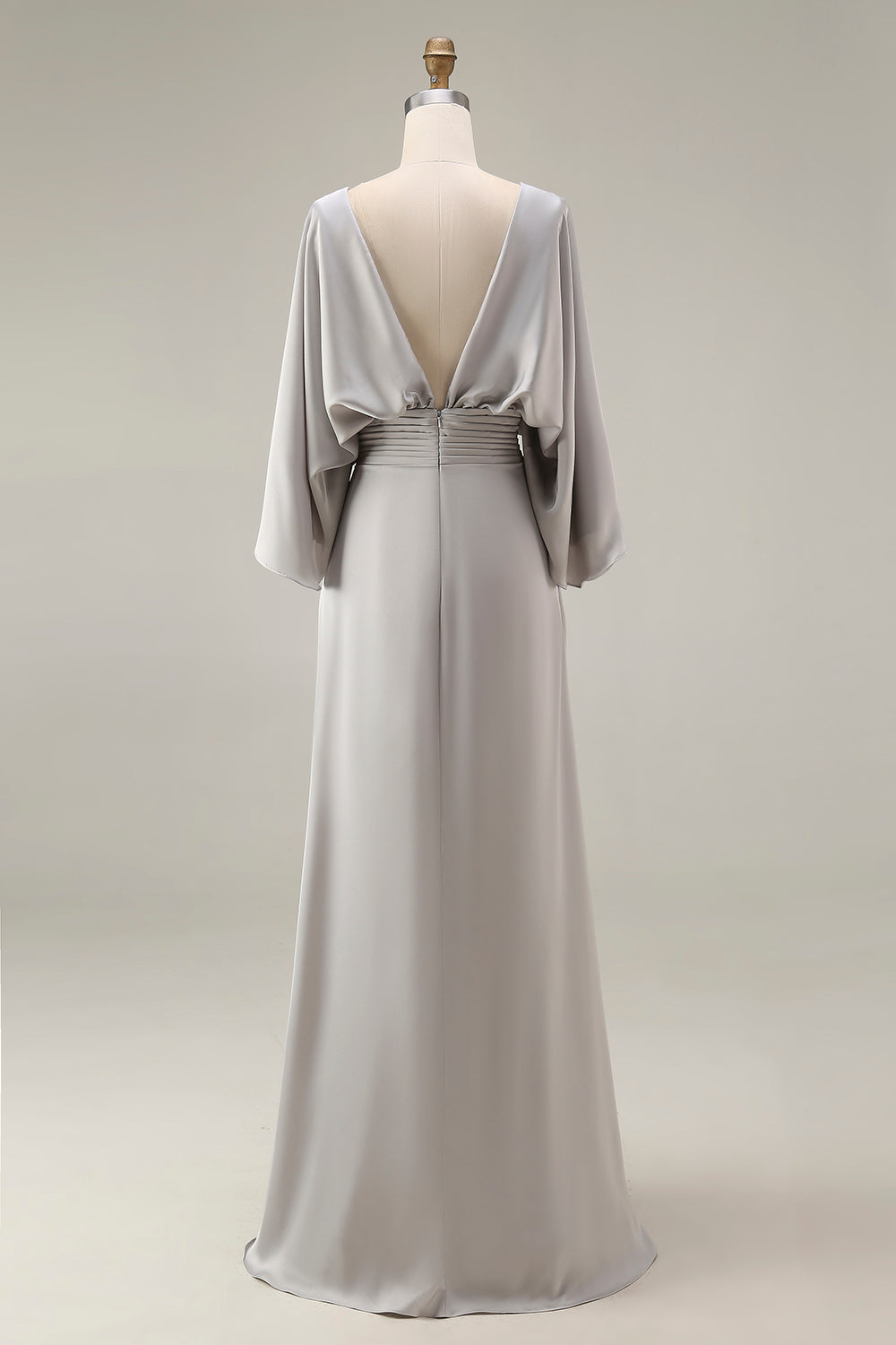 Boat Neck Mother of the Bride Dress