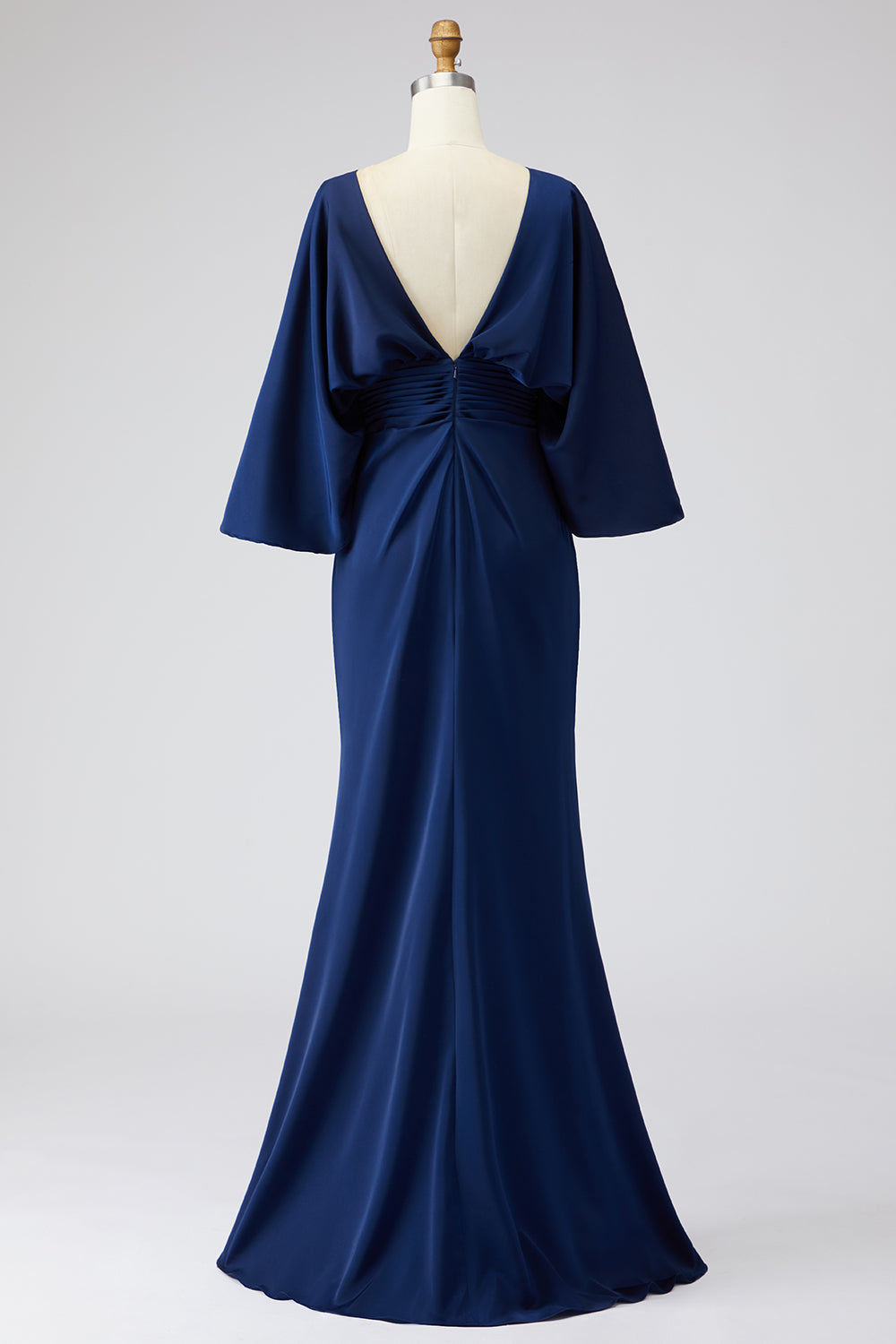 Boat Neck Mother of the Bride Dress