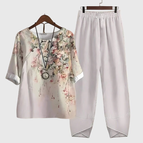 Printed Two Piece Set