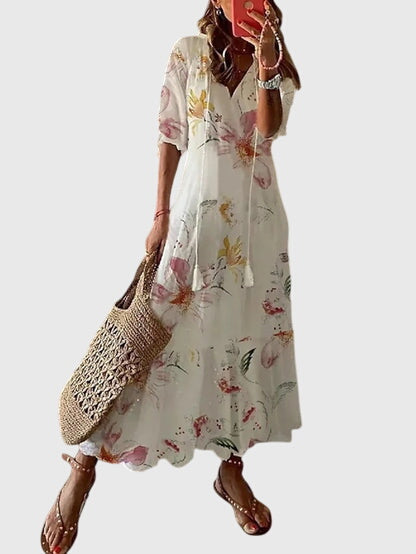 Boho Vintage Summer Dress