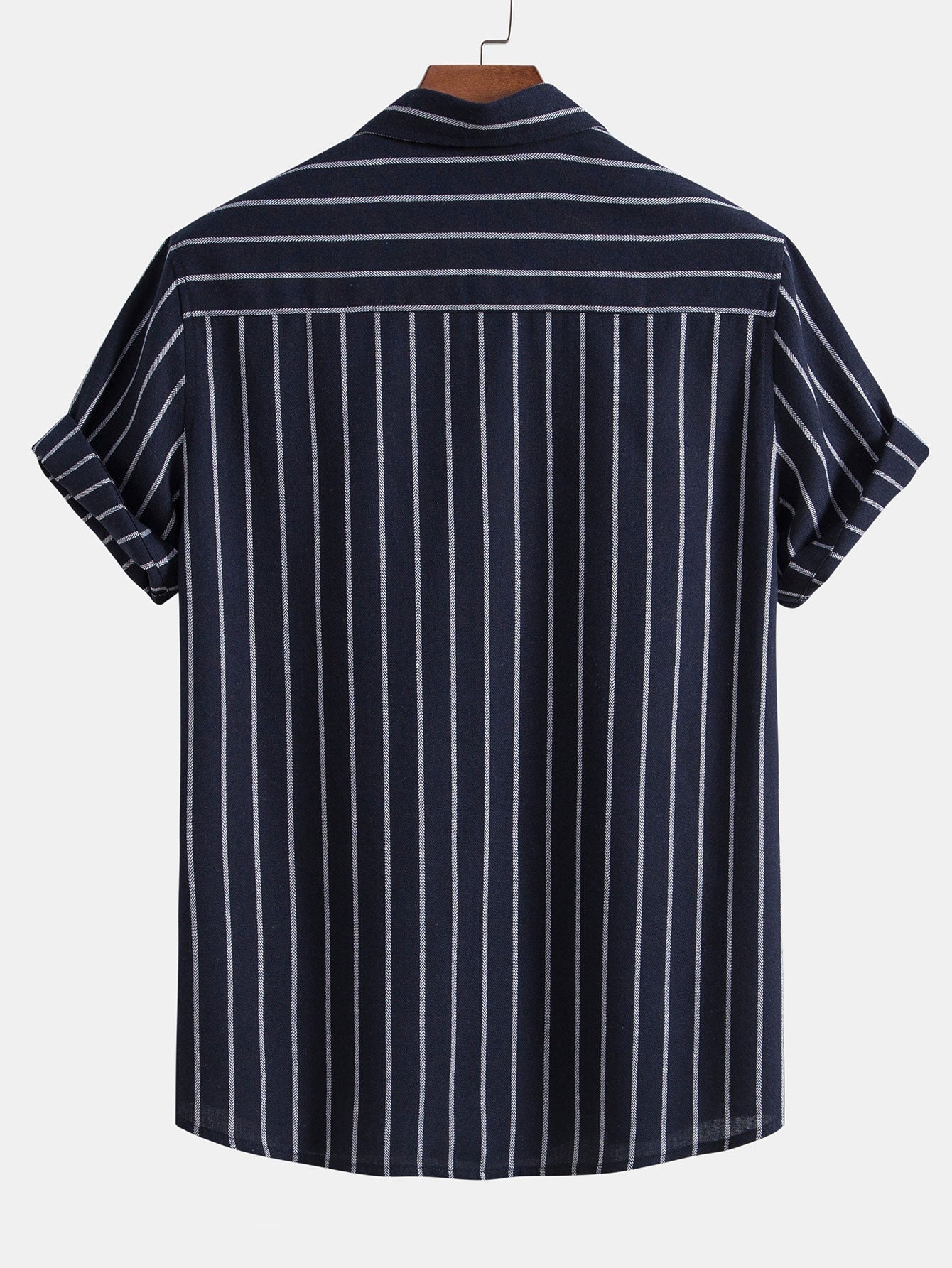 Striped Shirt & Relaxed Trousers Set