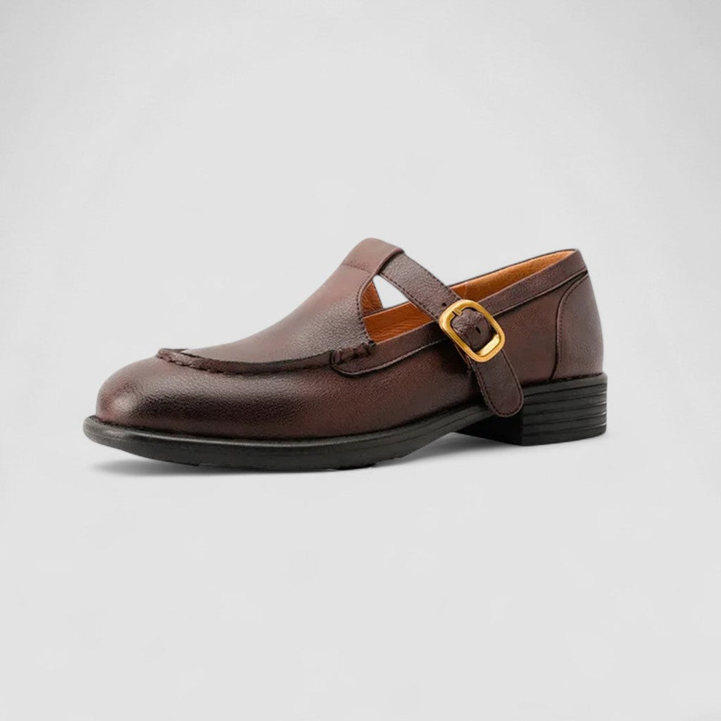 Zhelynne - Orthopedic Square-Toe Mary Jane Shoes