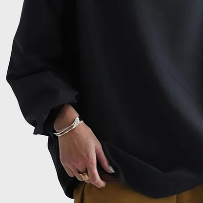 Elly | Casual Top with High Neck