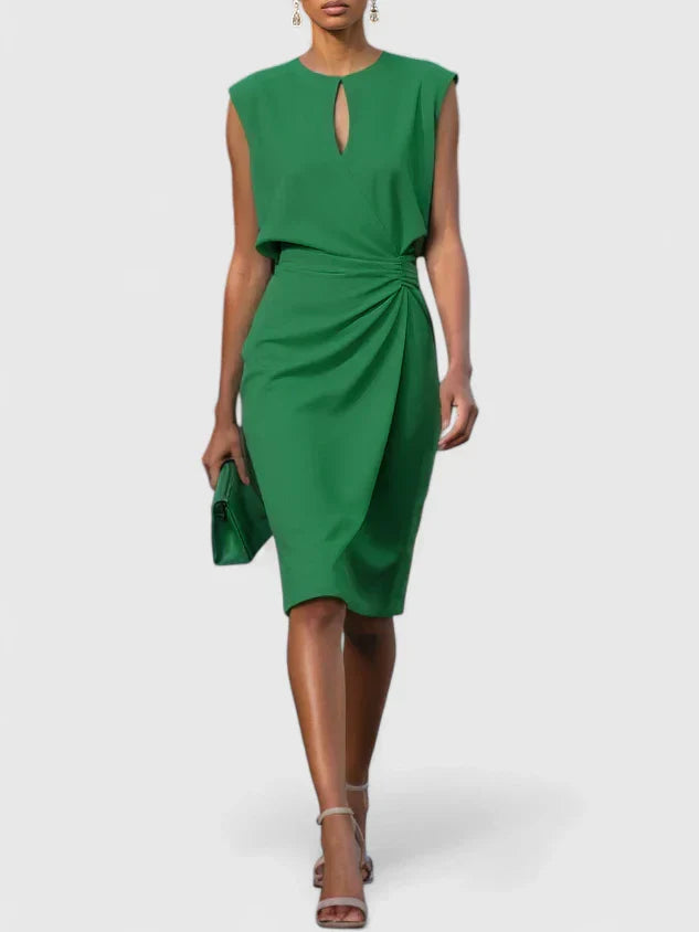 Sleek Midi Dress