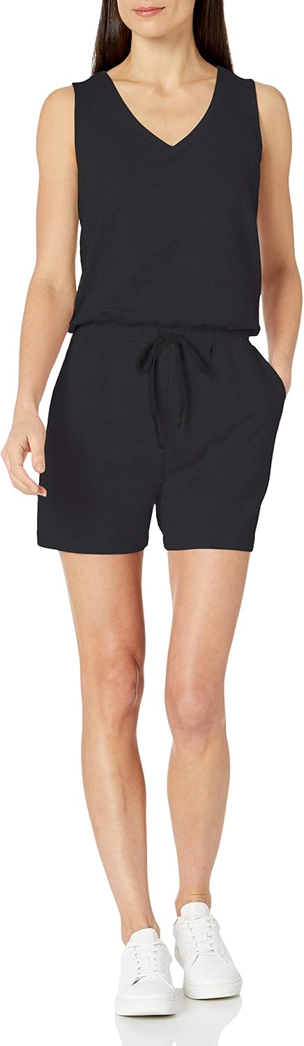 Amazon Essentials Studio Terry Women's Fleece Romper