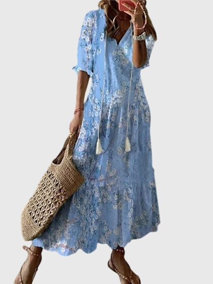 Boho Vintage Summer Dress