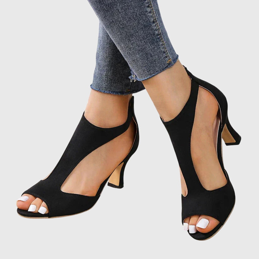 Stretch Comfort Heels