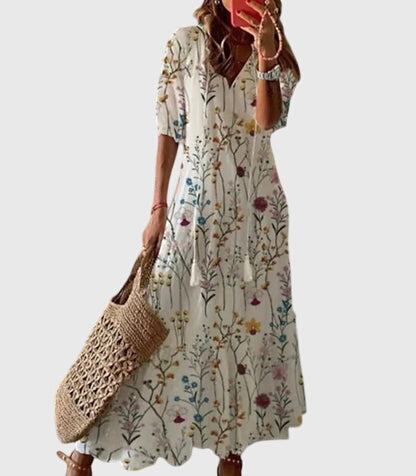Boho Vintage Summer Dress
