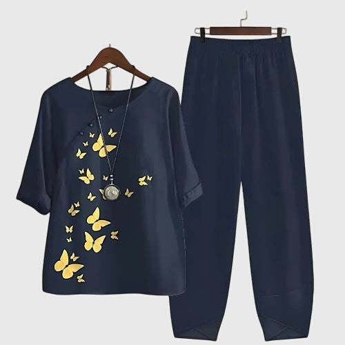 Printed Two Piece Set
