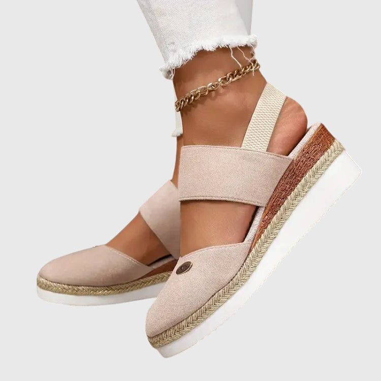 Wide Heel Comfort Sandals