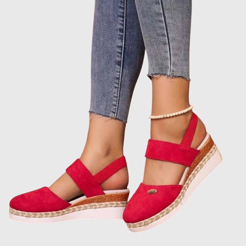 Wide Heel Comfort Sandals