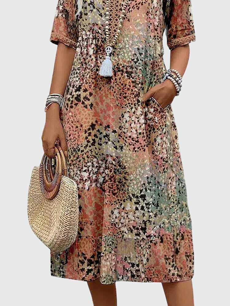 Floral Midi Dress