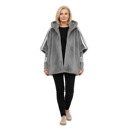 Aria | Brielle Faux Fur Hooded Jacket