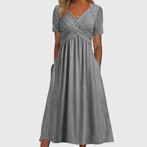 A-Line Midi Dress