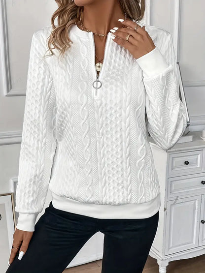 Nora™ | Sweater with Zipper