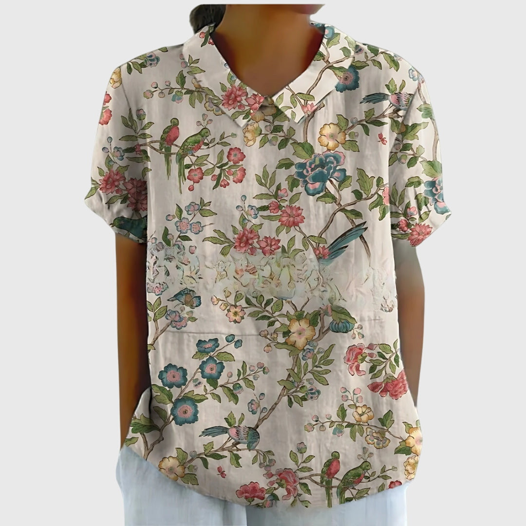 Floral Relaxed Blouse