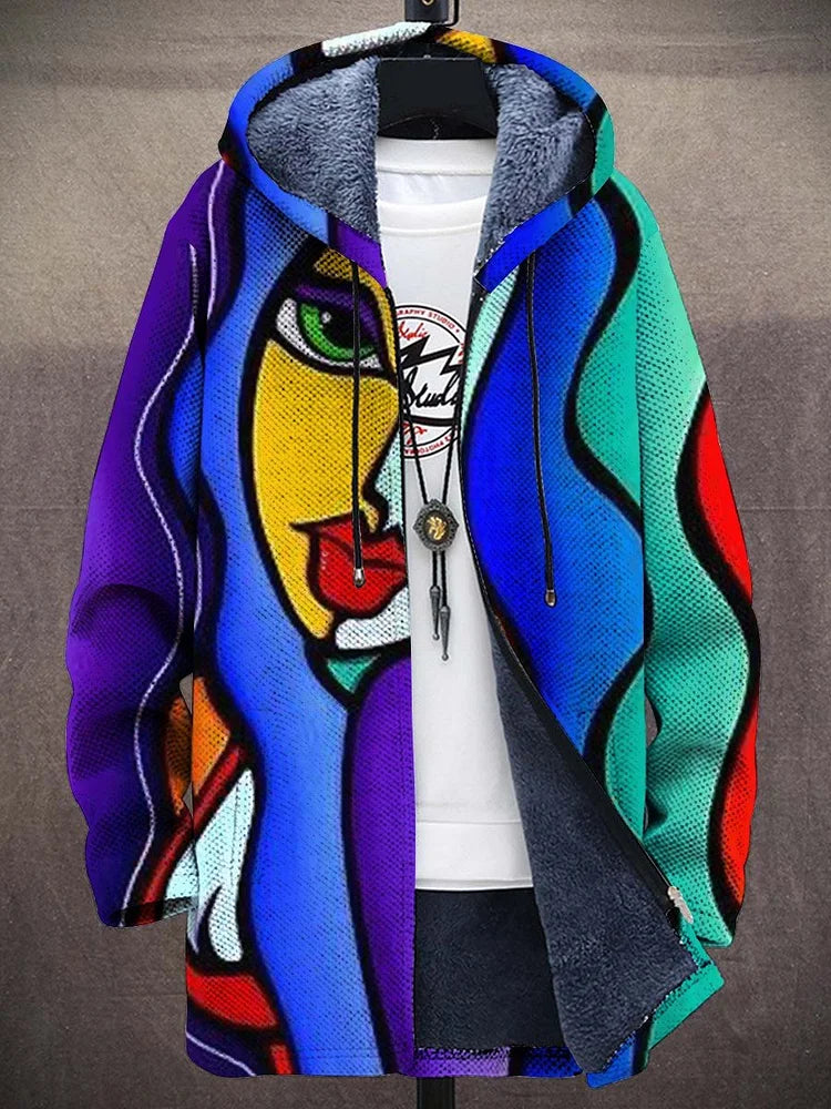 Samira | Luxury cardigan inspired by art