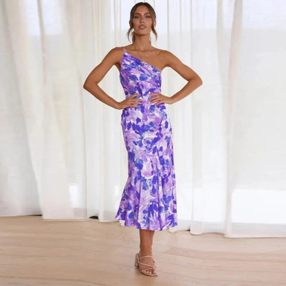 Eliza - Dress with One Shoulder Strap