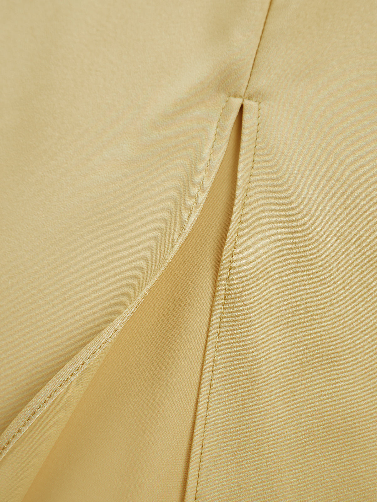 Women’s Open Back Satin Maxi Dress