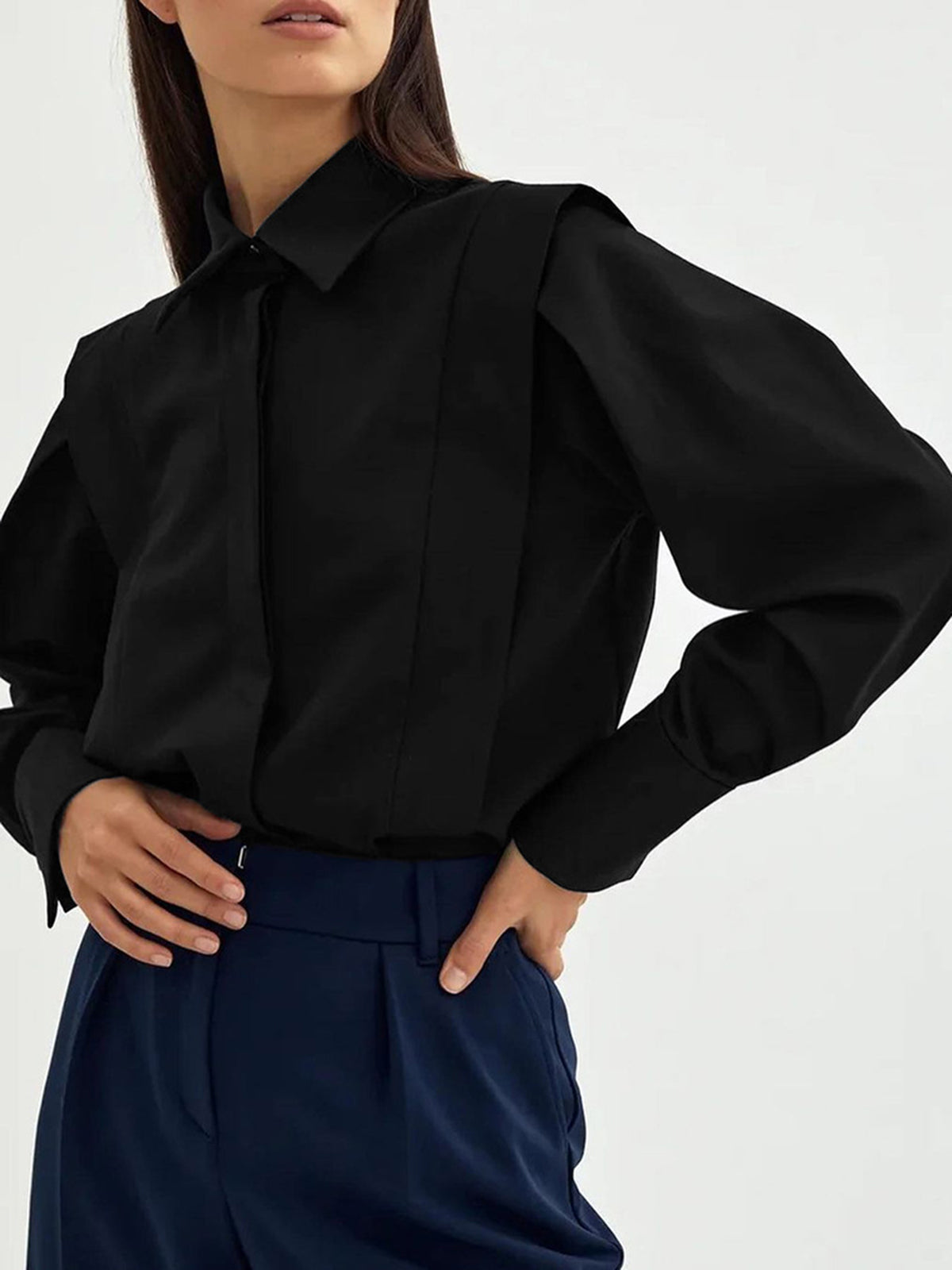 Women’s Oversized Button Down Shirt