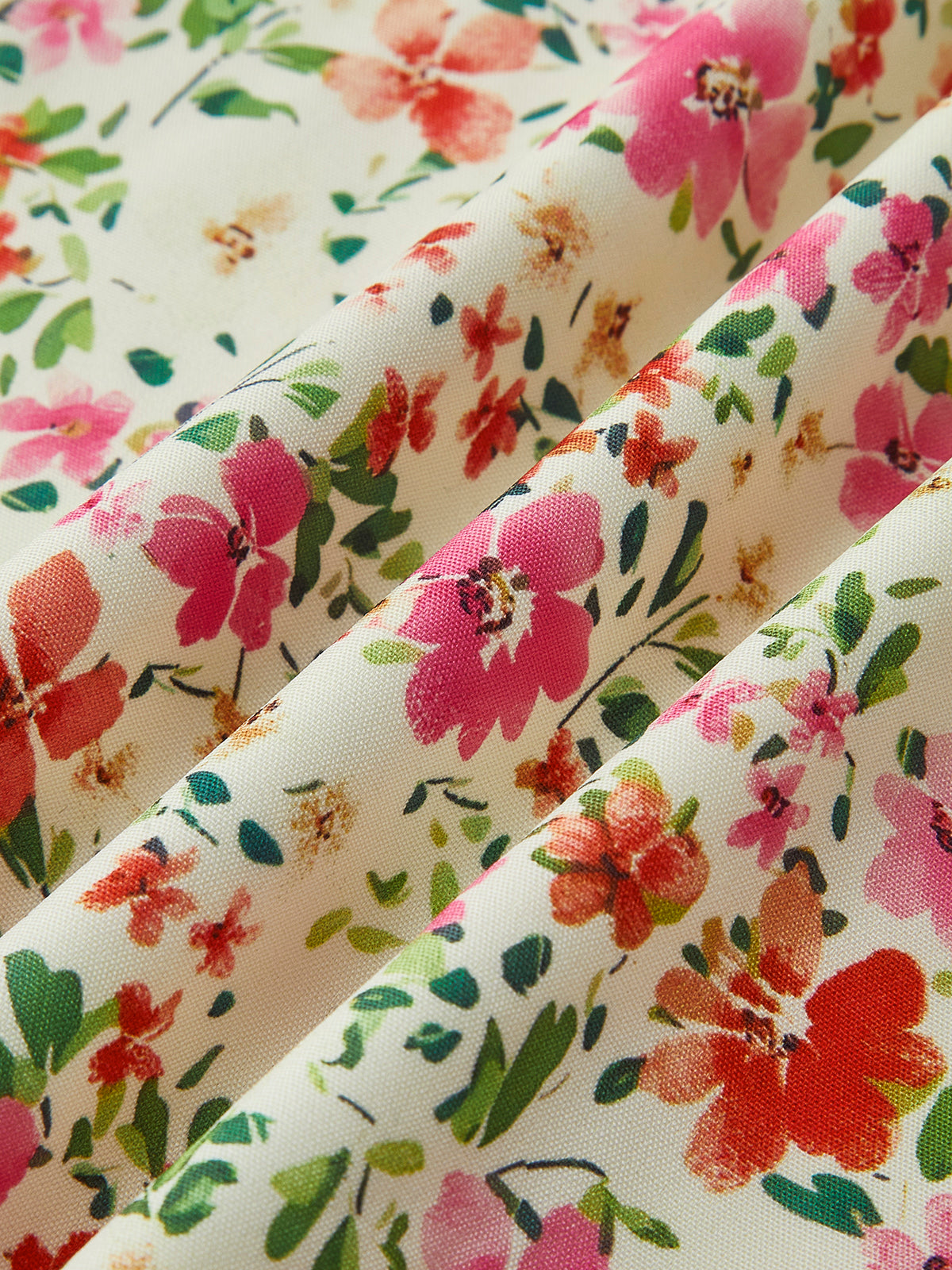 Women’s Floral Trim Cami Midi Dress