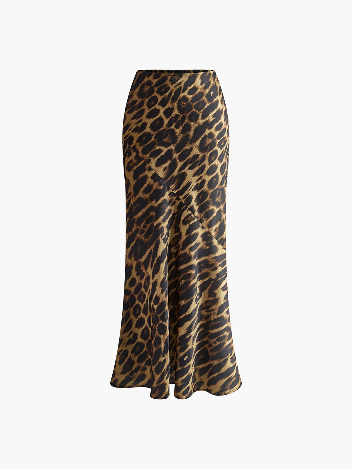 Women’s Leopard Print Maxi Skirt