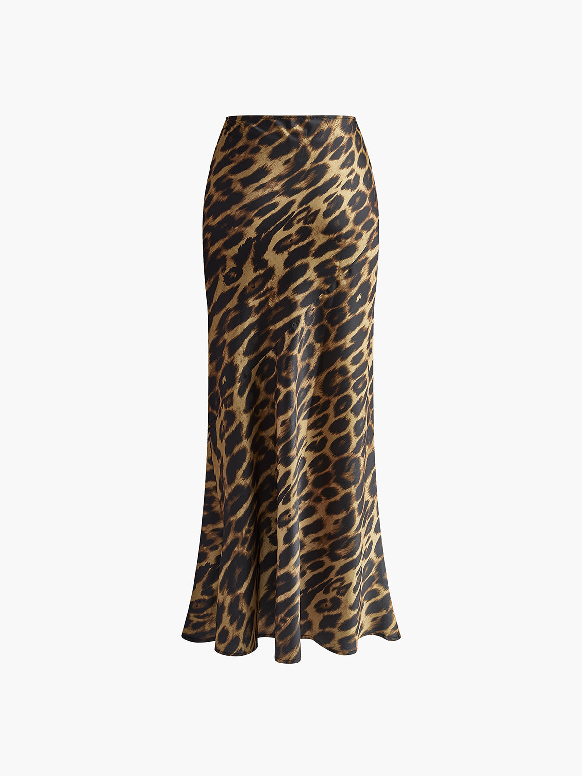 Women’s Leopard Print Maxi Skirt