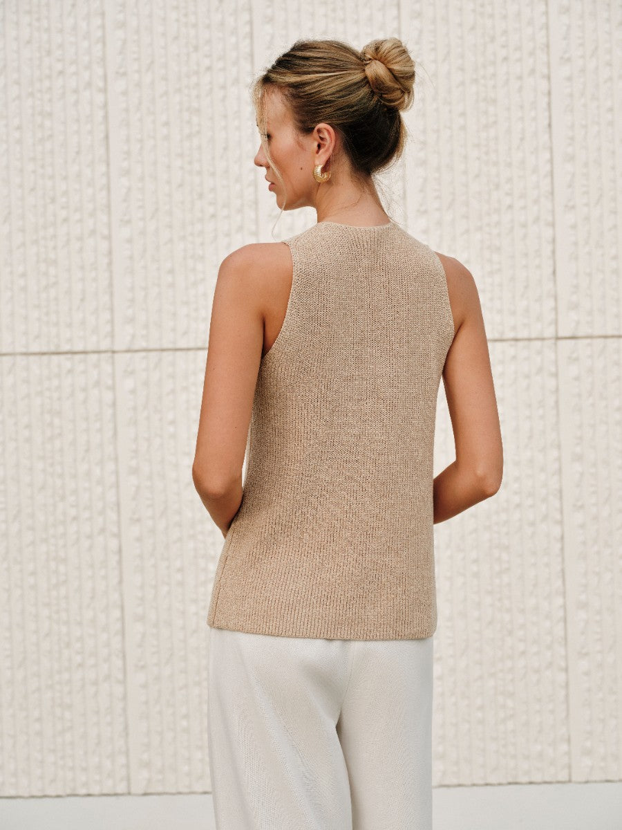 Women’s Cross Halter Tank Top