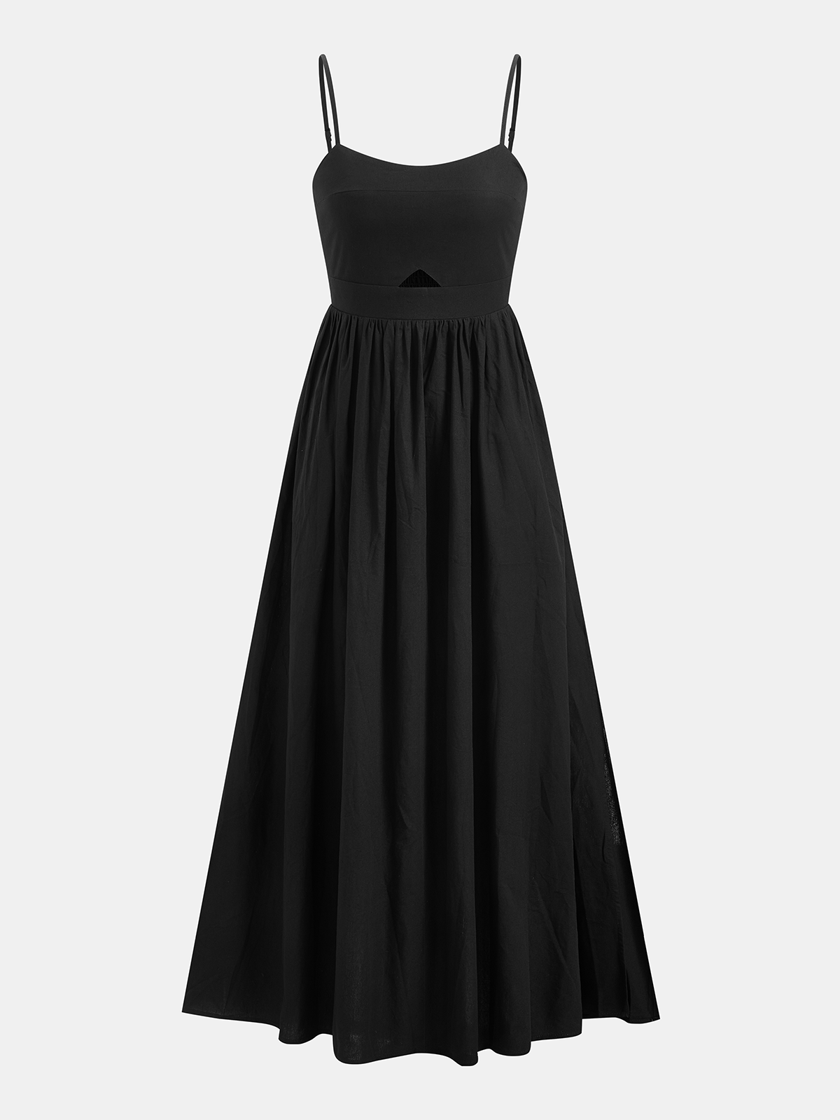 Women’s Sleeveless Cutout Maxi Dress