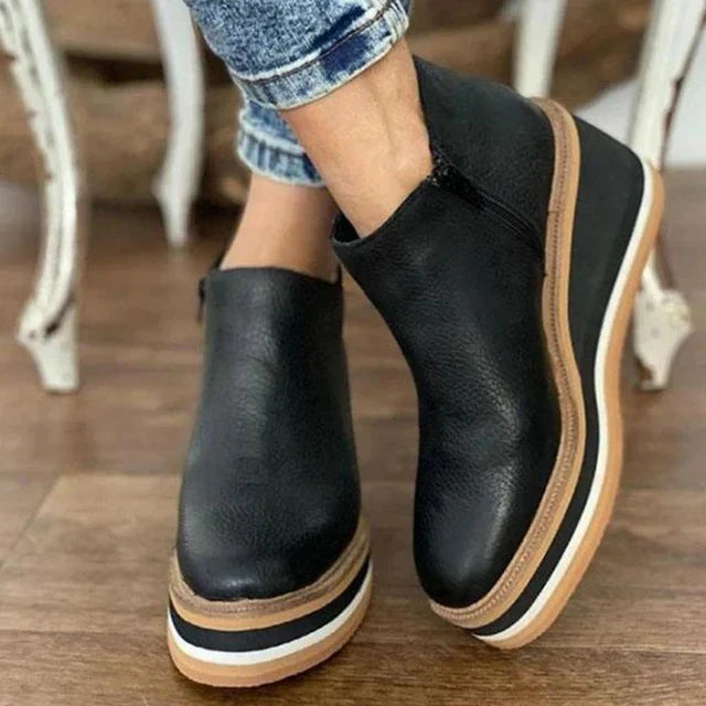 Waterproof Side Zip Boots