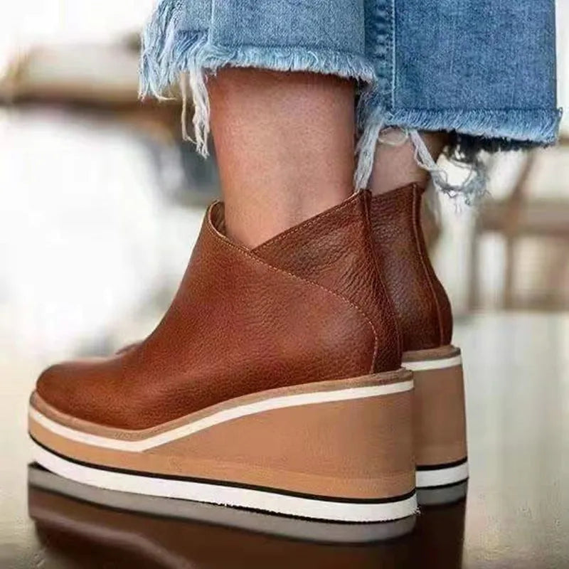 Waterproof Side Zip Boots