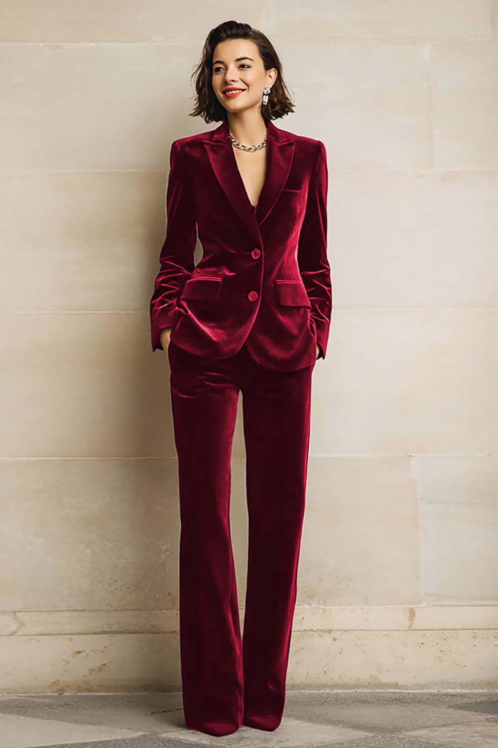 Velvet Peak Lapel Tuxedo Suit
