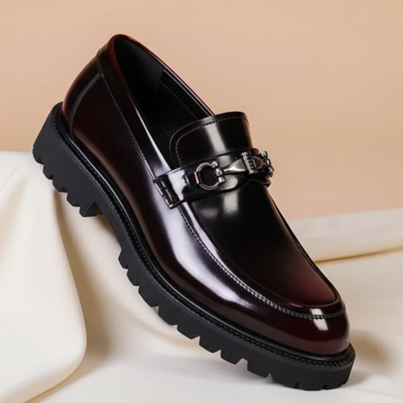 Leather Horsebit Loafers