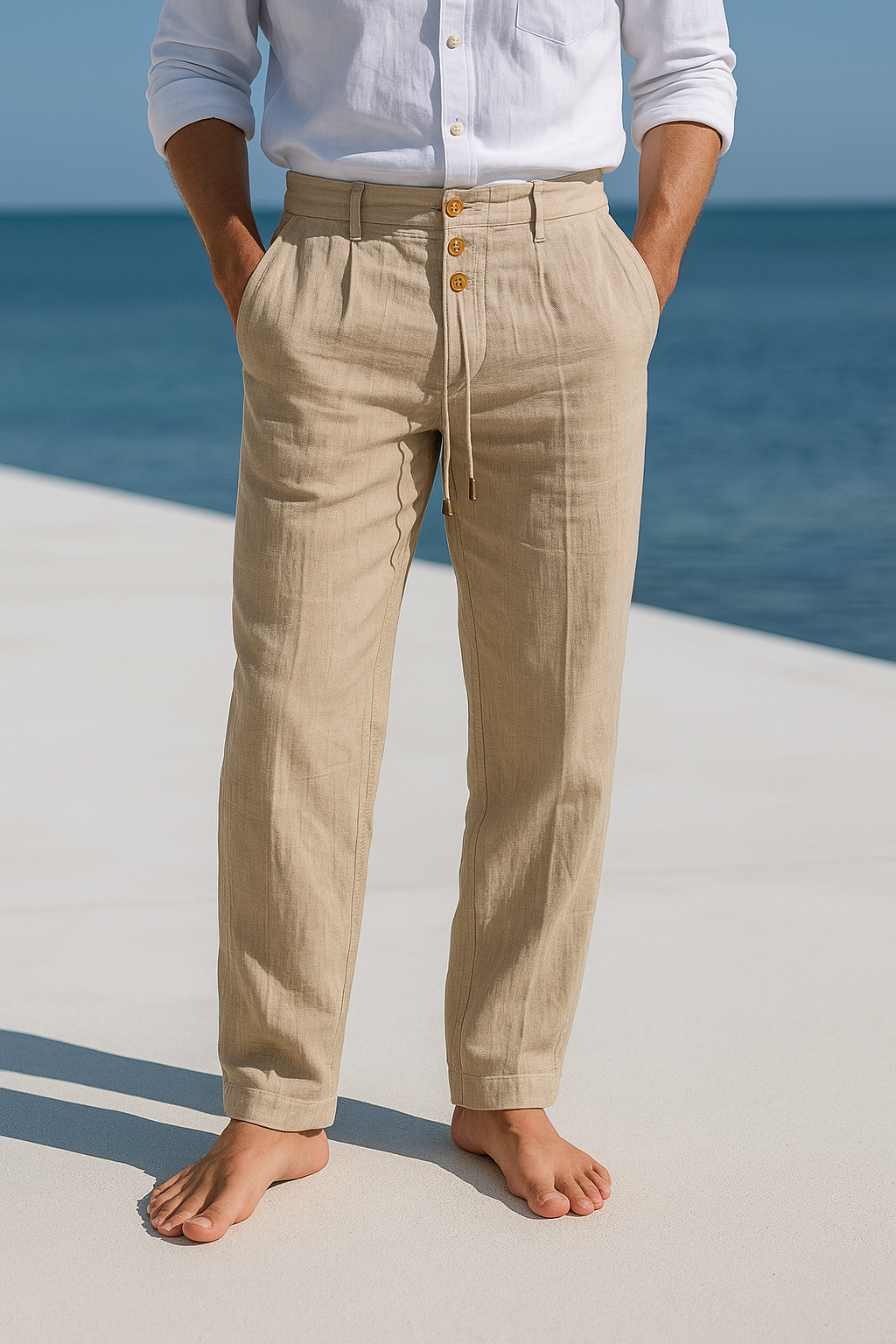 Light Linen Summer Pants