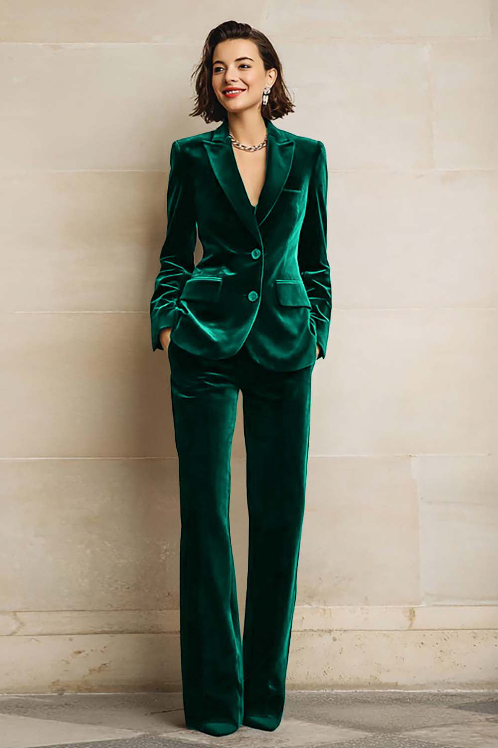 Velvet Peak Lapel Tuxedo Suit