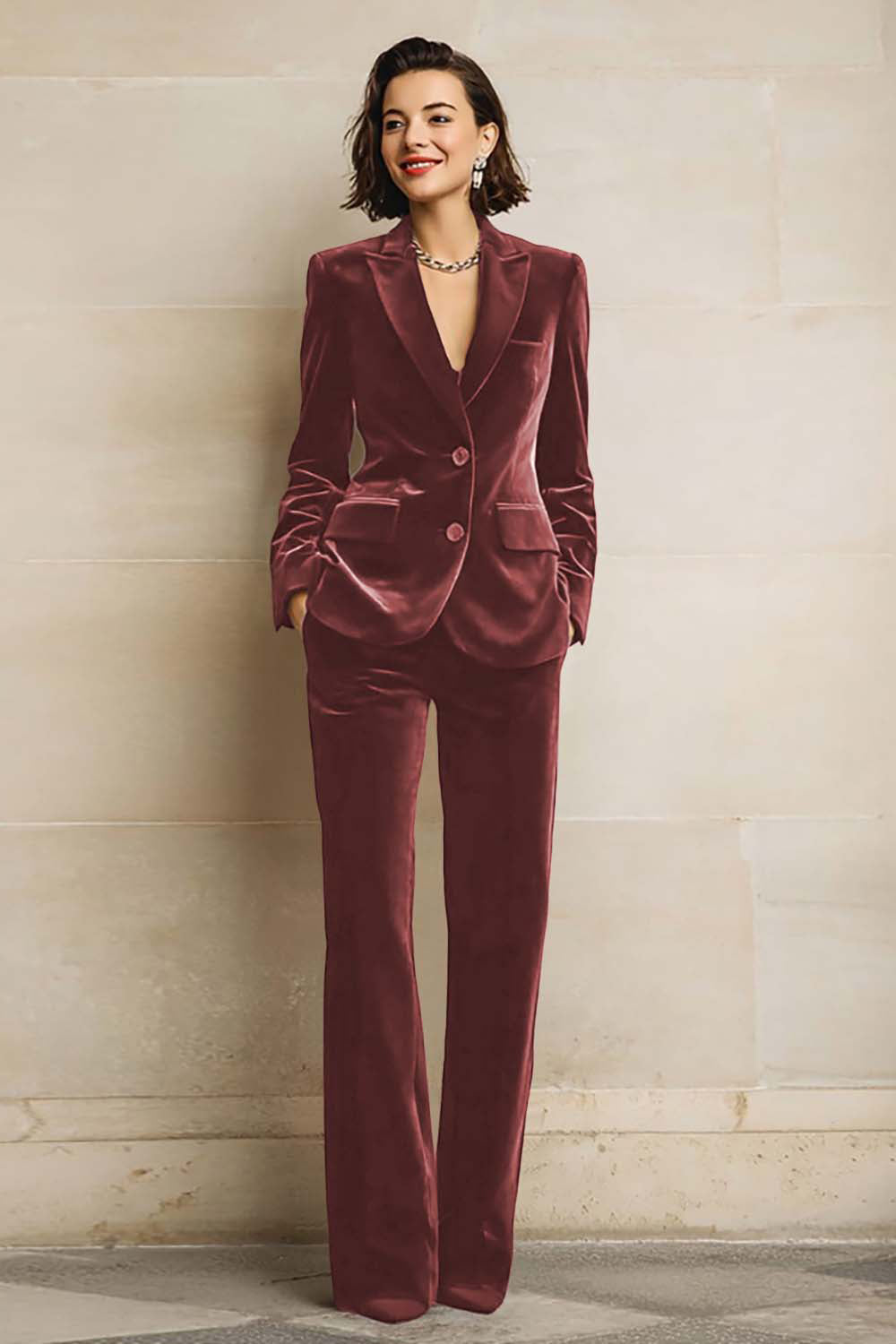Velvet Peak Lapel Tuxedo Suit