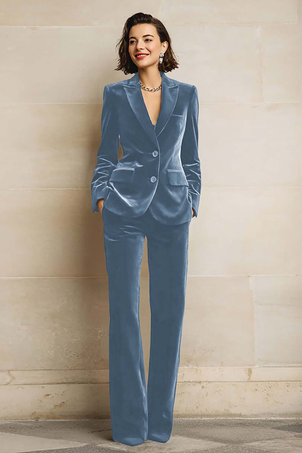 Velvet Peak Lapel Tuxedo Suit