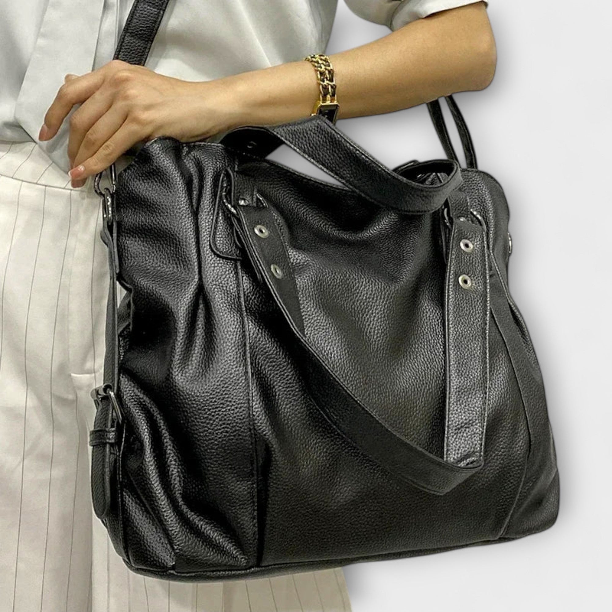 Lublanca - Elegant Hobo Shoulder Bag