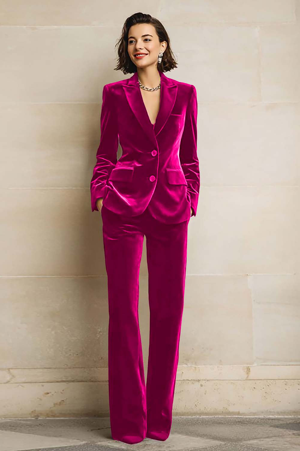 Velvet Peak Lapel Tuxedo Suit