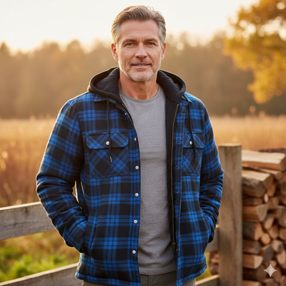 Arend | Warm Men's Coat Made from Premium Wool Blend