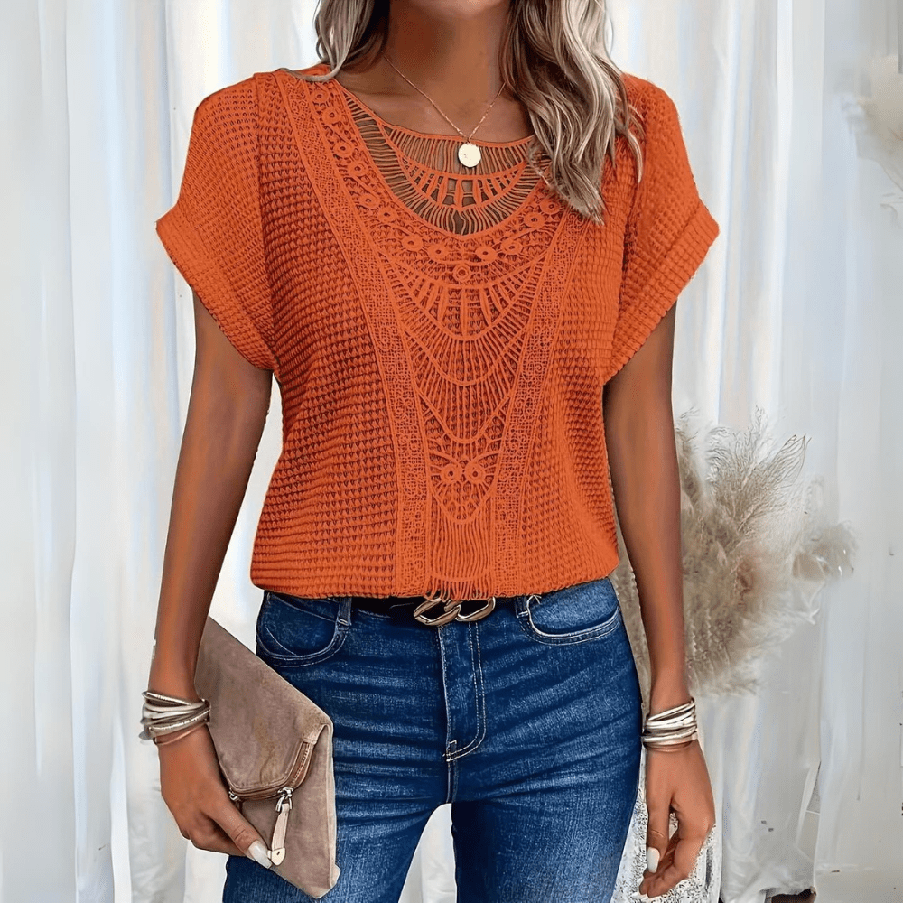 Pearl™ | Elegant Ibiza Style Blouse