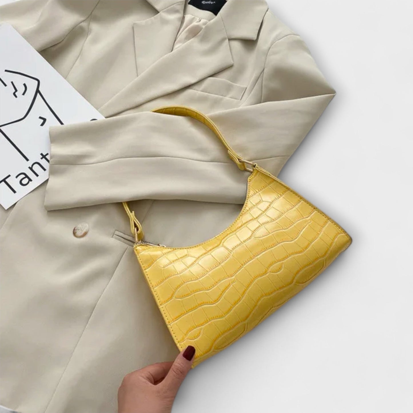 Lublanca - Shiny Leather Bag
