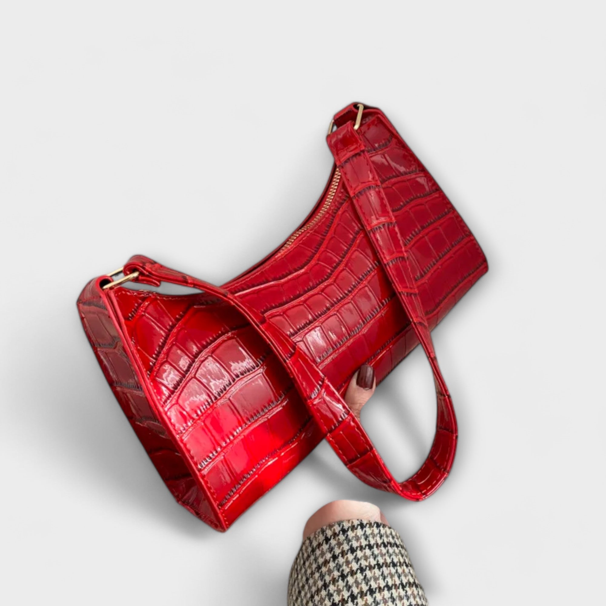 Lublanca - Shiny Leather Bag