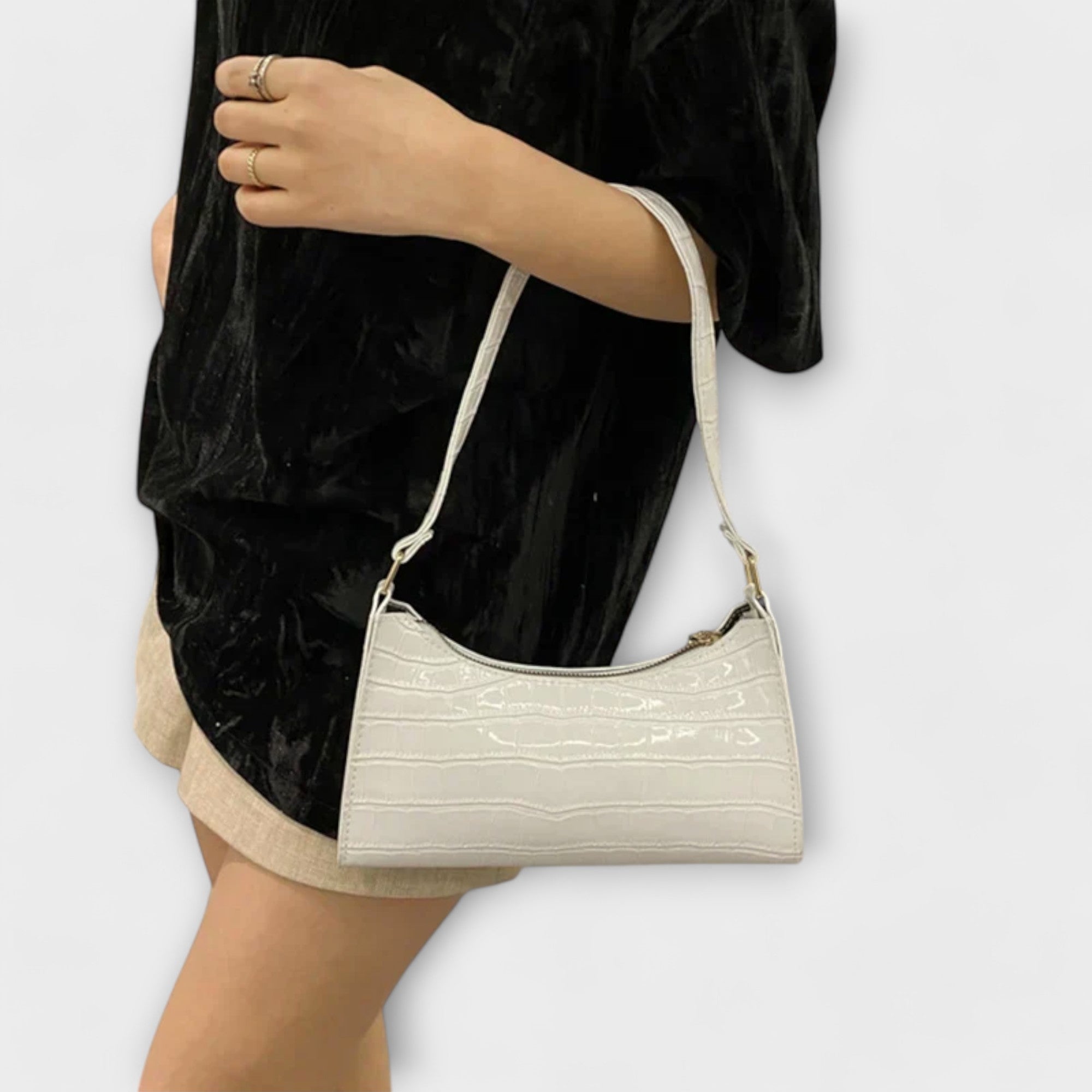 Lublanca - Shiny Leather Bag
