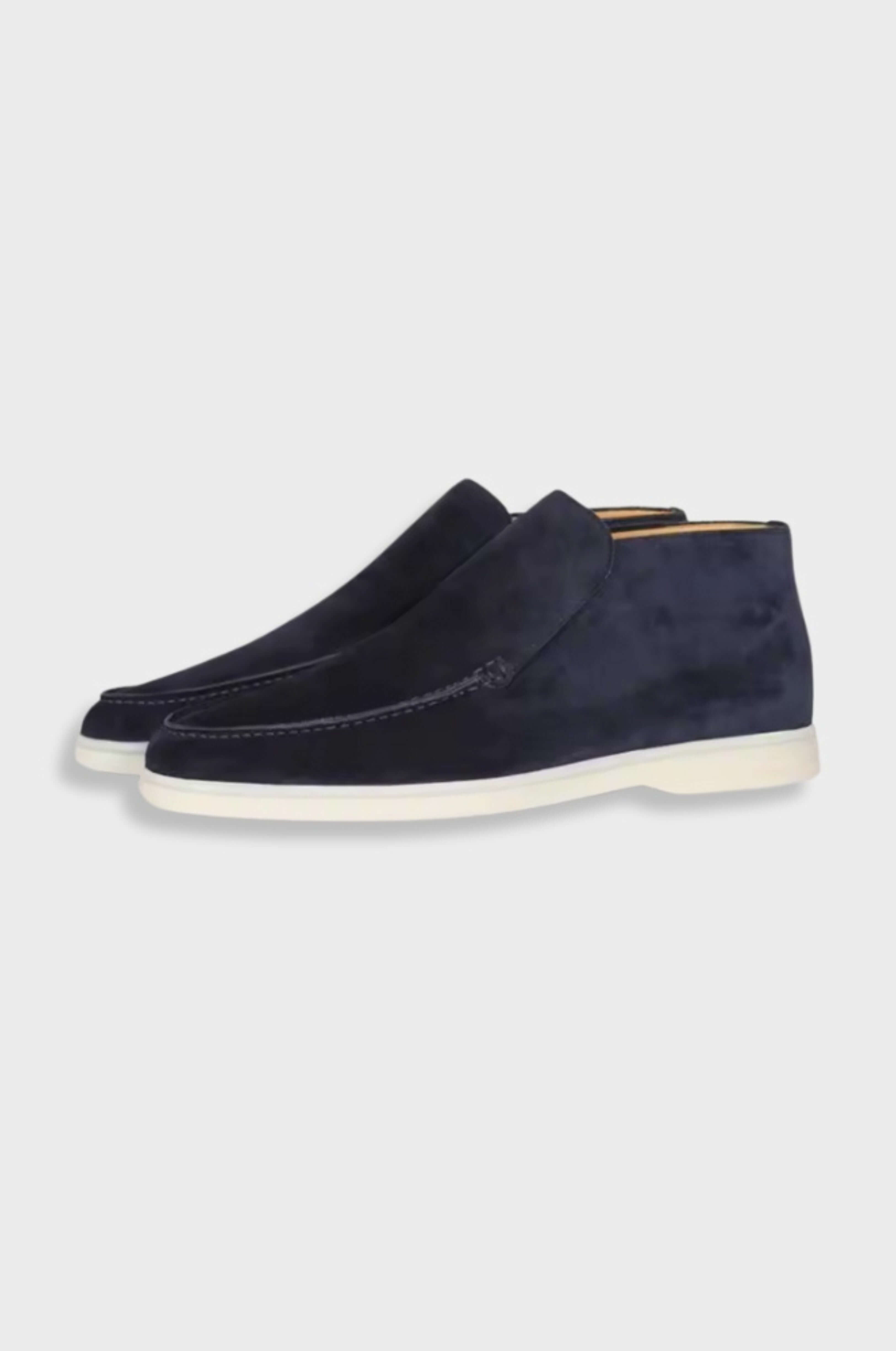 High Leather Loafers