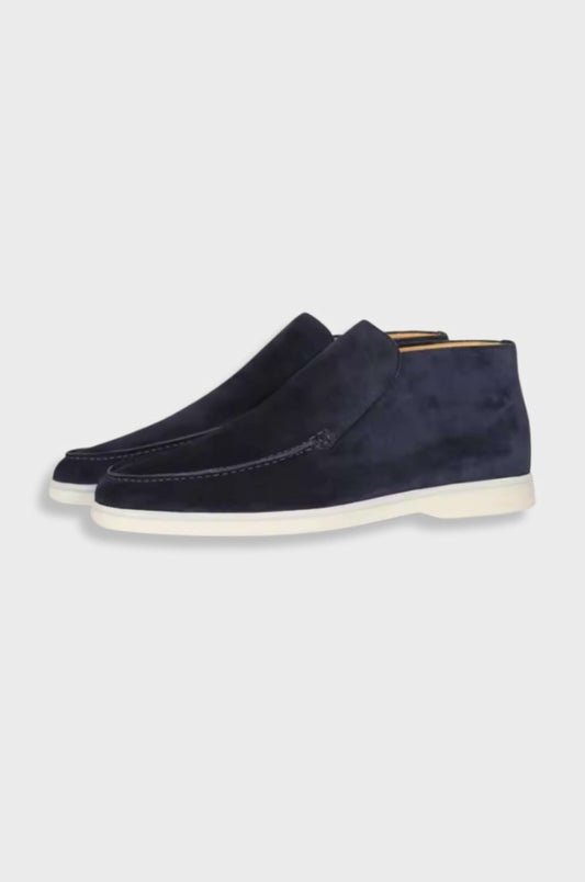 High Leather Loafers
