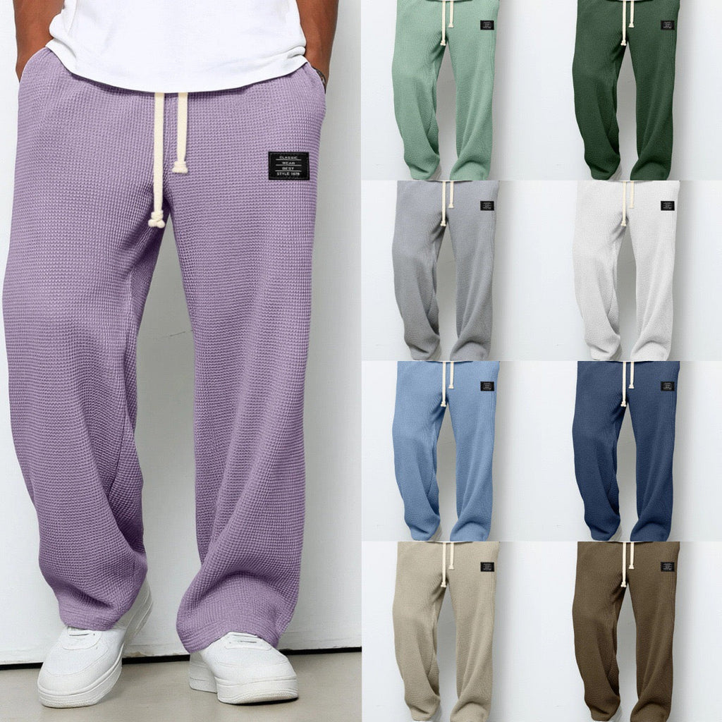 Samuel | Wide Leg Pants with Adjustable Waist