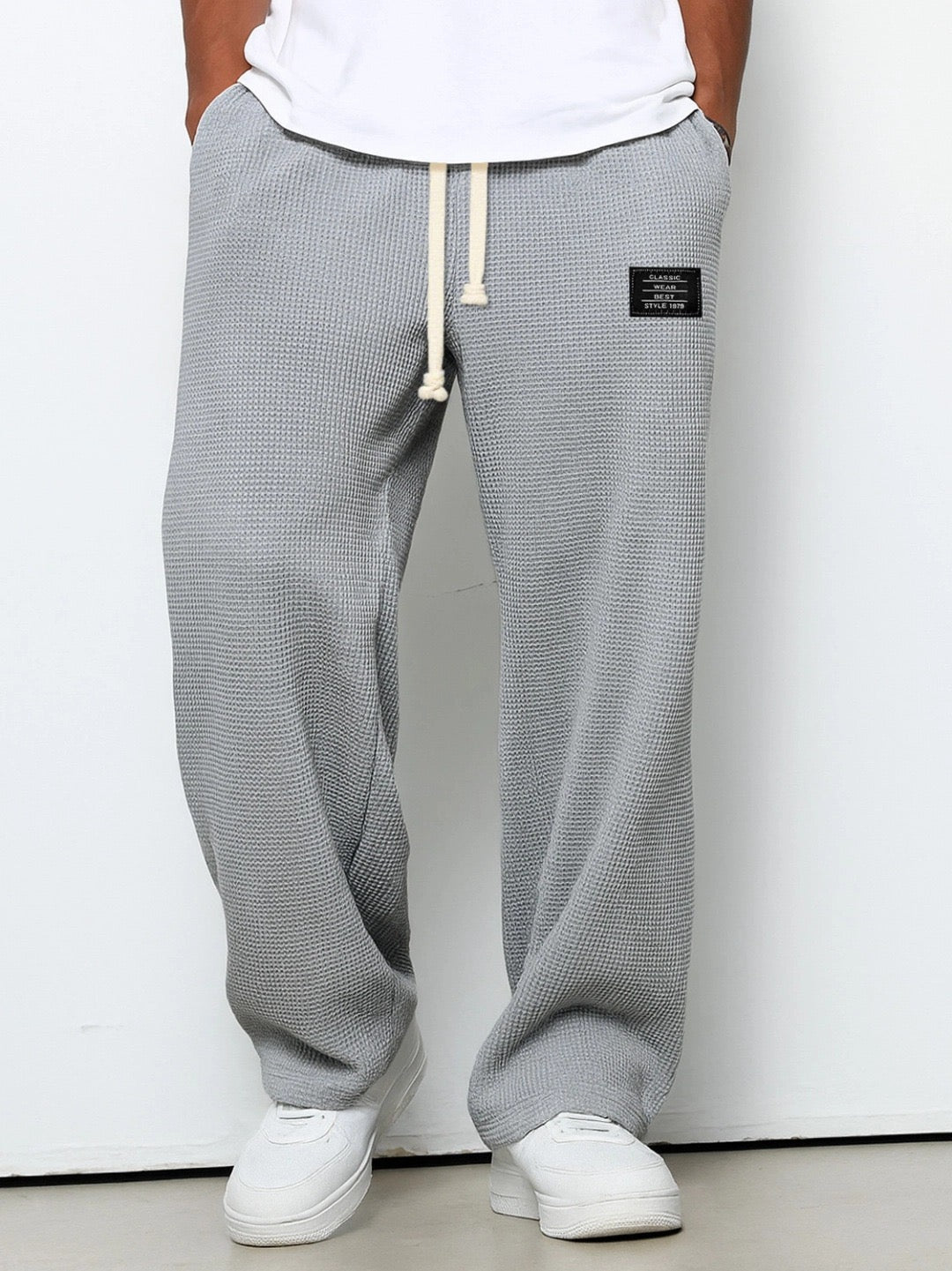 Samuel | Wide Leg Pants with Adjustable Waist