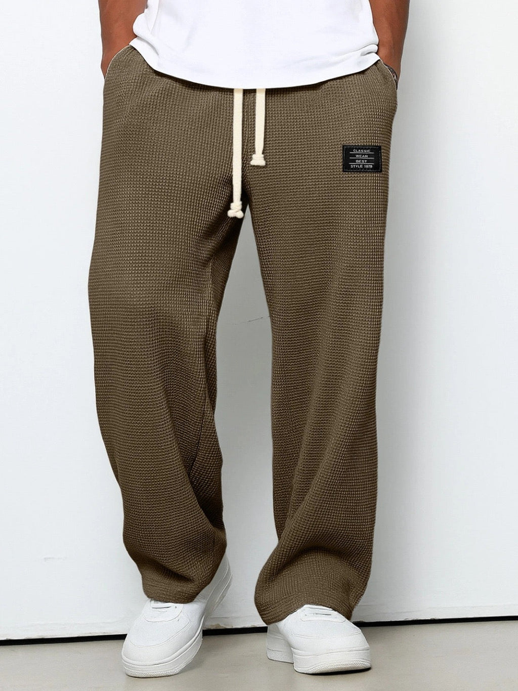 Samuel | Wide Leg Pants with Adjustable Waist