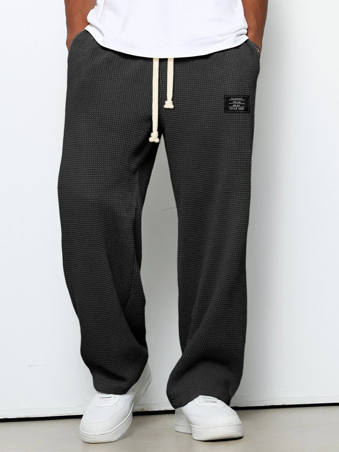 Samuel | Wide Leg Pants with Adjustable Waist